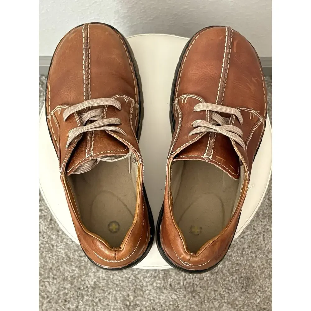 Dr. Martens Men’s Brown Leather Lace-Up Casual Oxford Shoes 11232 Size US 9